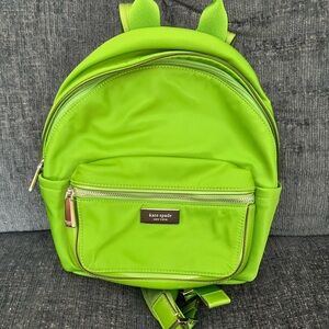 Kate Spade Lime Green Backpack